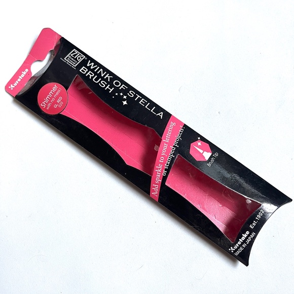 Set of 7 Zig Wink of Stella. Japanese Brush Paint Pens. Metallic inks. EUC - Picture 11 of 14